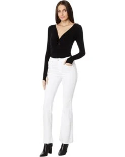 AG Jeans Farrah High-Rise Boot in Cloud White | Jeans -Americanlo Shop 51AnnSVcfSL. AC SR736920