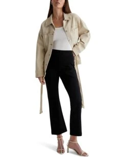 AG Jeans Salma Pull On Flare in Super Black | Pants -Americanlo Shop 617f16BY1yL. AC SR736920