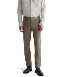 AG Jeans Everett Slim Straight Brushed Moleskin Pants