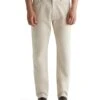 AG Jeans Everett Slim Straight Jeans in 1 Year Ivory Cream