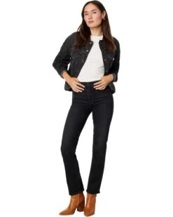 AG Jeans Saige High-Waist Straight Leg Jeans in Cosmopolitan -Americanlo Shop 61aCi5eot8L. AC SR736920