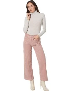 AG Jeans Kassie High-Rise Wide Leg Crop in Hi-White Rosy Blush | Jeans -Americanlo Shop 61o1dnKdOwL. AC SR736920