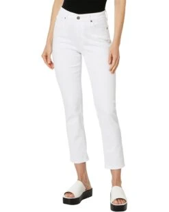 AG Jeans Mari High Rise Slim Straight Crop Jeans
