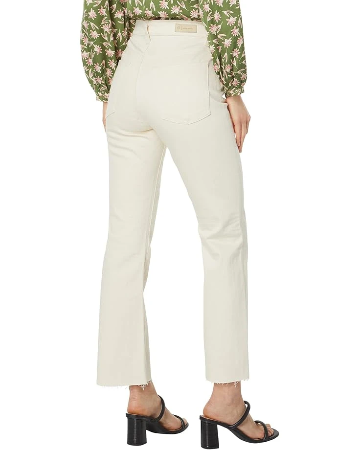 AG Jeans Saige Wide Leg Crop High-Rise Fit in Modern White | Jeans 4 AG Jeans Saige Wide Leg Crop High-Rise Fit in Modern White | Jeans - Image 2