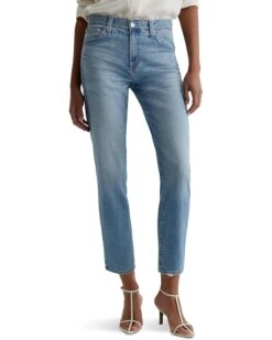 AG Jeans Ex-boyfriend Mid-Rise Slouchy Slim in Aries Destructed | Jeans