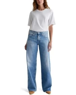 AG Jeans Adria Low Rise Baggy Wide Leg in 17 Years Divergent | Jeans -Americanlo Shop 712d9ebxw8L. AC SR736920