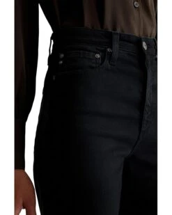 AG Jeans Rian Super High Rise Straight Jeans in Sulfur Black 9 AG Jeans Rian Super High Rise Straight Jeans in Sulfur Black -Americanlo Shop 714Ryy35NSL. AC SR736920