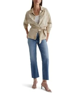 AG Jeans Brinley Mid Rise Straight Crop in 16 Years Postcard | Jeans -Americanlo Shop 714tFrBK4vL. AC SR736920