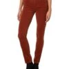 AG Jeans Prima Mid-Rise Cigarette Jeans in Spiced Maple