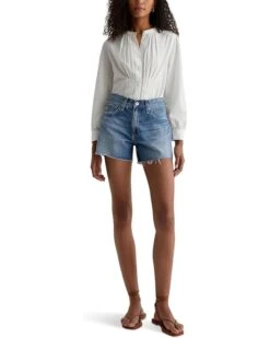 AG Jeans Halle High Rise Relaxed Shorts -Americanlo Shop 71NV9GlwtML. AC SR736920