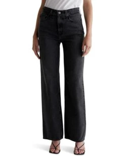 AG Jeans Kora High Rise Wide Leg in Overnight | Jeans