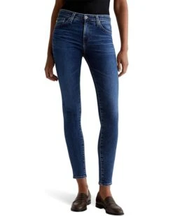 AG Jeans Farrah Mid Rise Skinny Jeans in Vp 10 Years Zurich