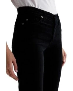AG Jeans Mari Mid Rise Slim Straight Jeans in Super Black -Americanlo Shop 71iCagE8ML. AC SR736920