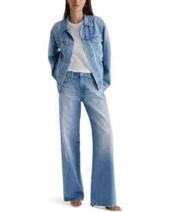 AG Jeans Adria Low Rise Baggy Wide Leg in Siren | Jeans -Americanlo Shop 71o5IPTVL. AC SR736920