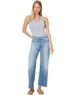 AG Jeans Saige High Rise Straight Wide Leg Jeans -Americanlo Shop 71w80neYLQL. AC SR736920