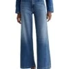 AG Jeans Stella Mid Rise Wide Leg Palazzo Jeans in Nautical Mile -Americanlo Shop 81 7Y1lcJOL. AC SR736920