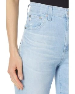 AG Jeans Saige High Rise Straight Crop Jeans -Americanlo Shop 81KAADmLTbL. AC SR736920