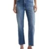 AG Jeans Brinley Mid Rise Straight Crop in 16 Years Postcard | Jeans -Americanlo Shop 81LvPx Q4gL. AC SR736920