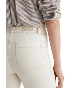 AG Jeans Lila Utility Mid-Rise Straight Jeans in White Oat -Americanlo Shop 81OWn5gWvwL. AC SR736920