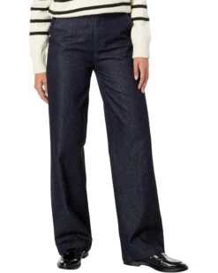 AG Jeans Tailored Kora High-Rise Wide Leg in Lapis | Jeans