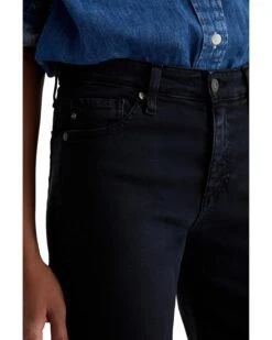 AG Jeans Mari Mid-Rise Slim Straight Crop Jeans in Sulfur Black -Americanlo Shop 81WET9eAqBL. AC SR736920