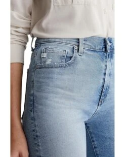 AG Jeans Saige Mid-Rise Wide Leg Jeans in Momento -Americanlo Shop 910XGWrxhYL. AC SR736920