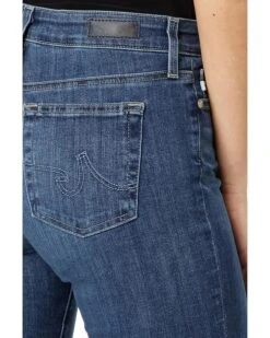 AG Jeans Mari High Rise Slim Straight in Aura | Jeans -Americanlo Shop 9115Ix4arPL. AC SR736920