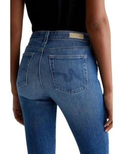 AG Jeans Mari Mid Rise Slim Straight Jeans in Runway -Americanlo Shop 916I7w0kSUL. AC SR736920