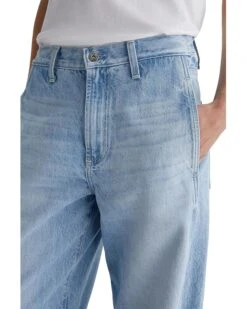 AG Jeans Mercer High Rise Cuffed Barrel Jeans in Sunset Blues -Americanlo Shop 91CDSJ0QjUL. AC SR736920