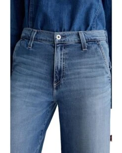 AG Jeans Stella Mid Rise Wide Leg Palazzo Jeans in Nautical Mile -Americanlo Shop 91HXj3UsBsL. AC SR736920