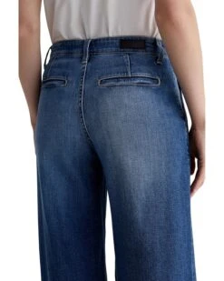 AG Jeans Pleated Stella Wide Leg Palazzo in Provence | Jeans -Americanlo Shop 91QdNWvKnzL. AC SR736920
