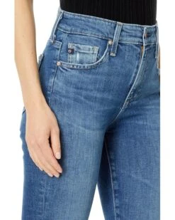 AG Jeans Mari High Rise Slim Straight Crop Jean in Alibi Destructed | Jeans -Americanlo Shop 91sU7GyzwL. AC SR736920