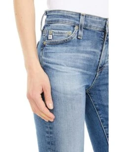 AG Jeans Mari High-Rise Slim Straight in 15 Years Shoreline | Jeans -Americanlo Shop 91yO3Lt8LLL. AC SR736920