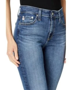 AG Jeans Mari High Rise Slim Straight Crop Jean in 14 Years Collector | Jeans -Americanlo Shop 91yT o8dpIL. AC SR736920